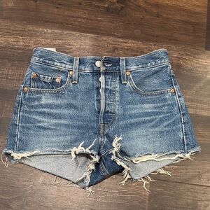 Levi's 501 Blue Jean Shorts